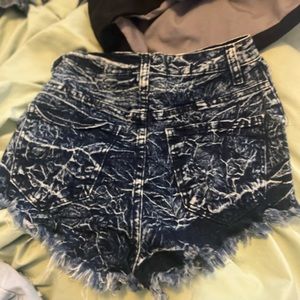 ripped shorts